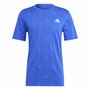 T-shirt à manches courtes homme Adidas Essentials Monogram Bleu