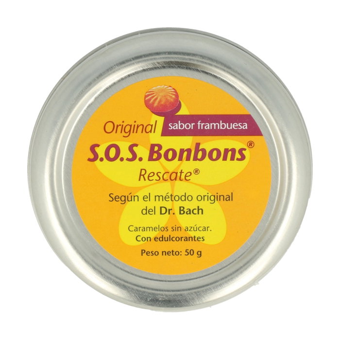NATURES PLUS SOS fleurs de Bach bonbons caramel 50g
