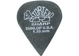 Dunlop Pack de 12 Tortex Sharp 1,35mm Médiators