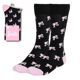 Barbie T3643 - Chaussettes pour Fille Taille 36-43, Âge Minimum Recommandé 3 Ans