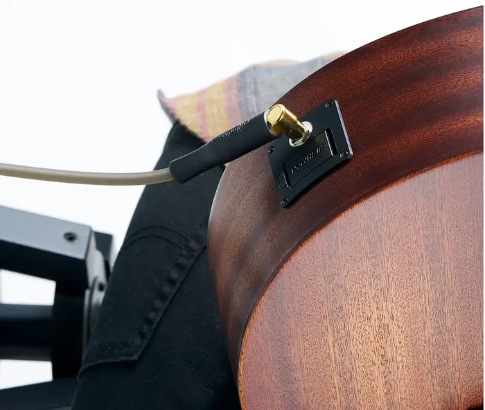 Martin Câble Instrument LUXE Jack-Jack SA 5,5 m - Haute Fidélité, Double Blindage, Cuivre Oxy-Free Argenté
