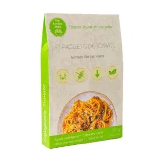 The Konjac Shop Spaghettis de Tomate au Konjac 200g - Vegan sans Gluten The Konjac Shop Spaghettis de Tomate au Konjac 200g - Vegan sans Gluten