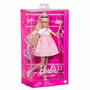 Barbie Deluxe Style - Poupée Blonde à Robe Rose Pastel
