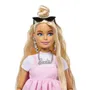 Barbie HYV27 - Poupée Barbie Deluxe Style Blonde avec Robe Rose Pastel et Accessoires - Jouet Enfant 4 Ans et Plus