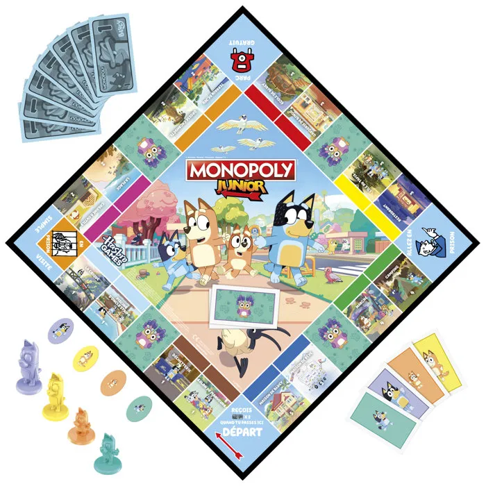 Monopoly Junior : édition Bluey