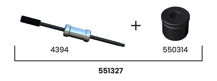 Masse À Inertie 2 kg Avec Adaptateur