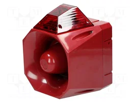 EATON ELECTRIC Asserta Maxi Avertisseur lumineux-sonore rouge 18÷30VDC, LED, 120dB, IP66