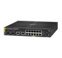 Hewlett Packard Enterprise Commutateur réseau Aruba CX 6000 12 ports Gigabit PoE+ avec 2 ports SFP, 139 W, pour PME et filiales