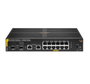 Hewlett Packard Enterprise Commutateur réseau Aruba CX 6000 12 ports Gigabit PoE+ avec 2 ports SFP, 139 W, pour PME et filiales