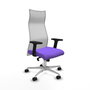Piqueras y Crespo Chaise de Bureau Albacete, Lila et Blanc