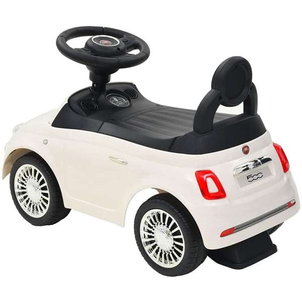 Ociotrends Correpasillos Voiture Porteur Fiat 500 Blanc 61x38.30x28 cm - Avec Sons et Lumières, pour Enfants de 12 Mois à 3 Ans Ociotrends Correpasillos Voiture Porteur Fiat 500 Blanc 61x38.30x28 cm - Avec Sons et Lumières, pour Enfants de 12 Mois à 3 Ans