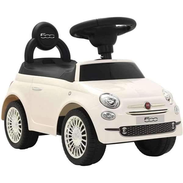 Ociotrends Correpasillos Voiture Porteur Fiat 500 Blanc 61x38.30x28 cm - Avec Sons et Lumières, pour Enfants de 12 Mois à 3 Ans Ociotrends Correpasillos Voiture Porteur Fiat 500 Blanc 61x38.30x28 cm - Avec Sons et Lumières, pour Enfants de 12 Mois à 3 Ans