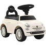Ociotrends Correpasillos Voiture Porteur Fiat 500 Blanc 61x38.30x28 cm - Avec Sons et Lumières, pour Enfants de 12 Mois à 3 Ans
