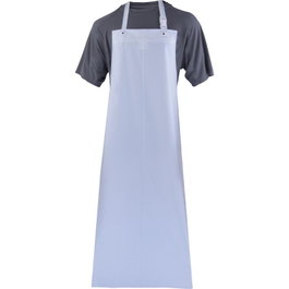 JOVIT Tablier imperméable en PVC blanc 120 x 90 cm