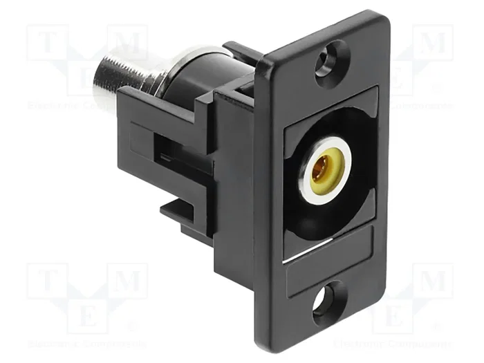 DELOCK Connecteur RCA Keystone noir DELOCK Connecteur RCA Keystone noir