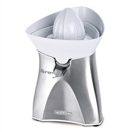 Ariete 407 Exprimeur Spremî métallique 60 W - Conique double avec pic anti-goutte pour oranges, pamplemousses, citrons