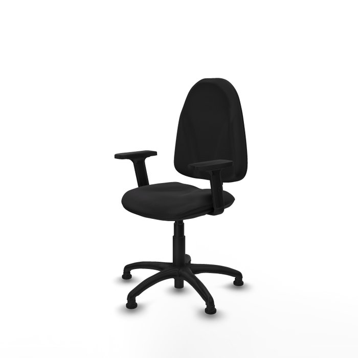 PIQUERAS Y CRESPO Chaise de bureau Algarra en similicuir noir PIQUERAS Y CRESPO Chaise de bureau Algarra en similicuir noir