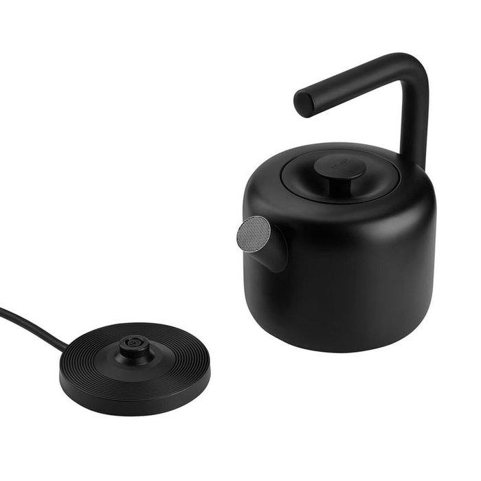 Bouilloire Fellow Clyde Noir Silicone Acier inoxydable 1,5 L Bouilloire Fellow Clyde Noir Silicone Acier inoxydable 1,5 L