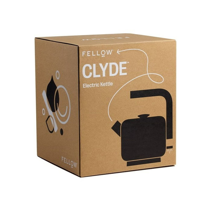 Bouilloire Fellow Clyde Noir Silicone Acier inoxydable 1,5 L Bouilloire Fellow Clyde Noir Silicone Acier inoxydable 1,5 L