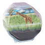 Clementoni Mini Terrarium Girafe - Kit Créatif pour Enfants avec Figurine et Graines à Planter - Jeu Scientifique et Décoration