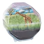 Clementoni Mini Terrarium Girafe - Kit Créatif pour Enfants avec Figurine et Graines à Planter - Jeu Scientifique et Décoration