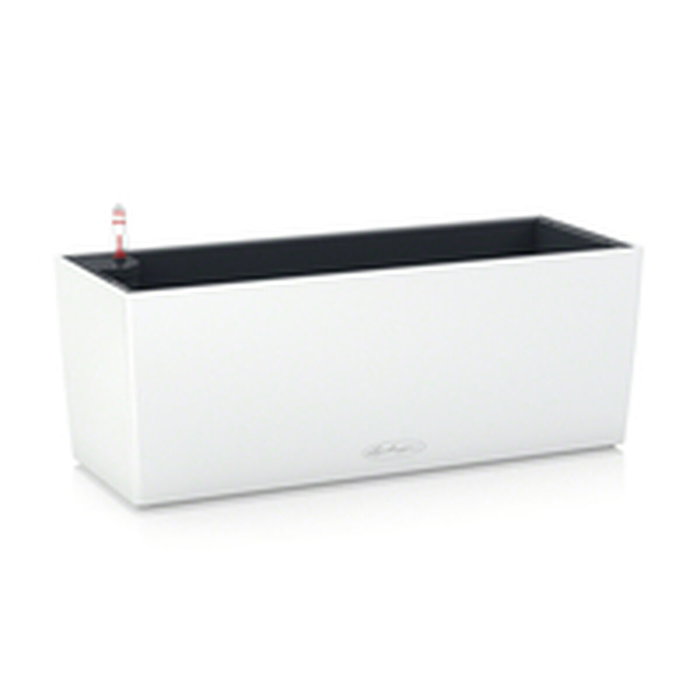 Lechuza Jardinière Balconera Color 50 ALL-IN-ONE Blanc et Noir
