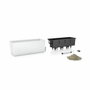 Lechuza Jardinière Balconera Color 50 ALL-IN-ONE Blanc et Noir