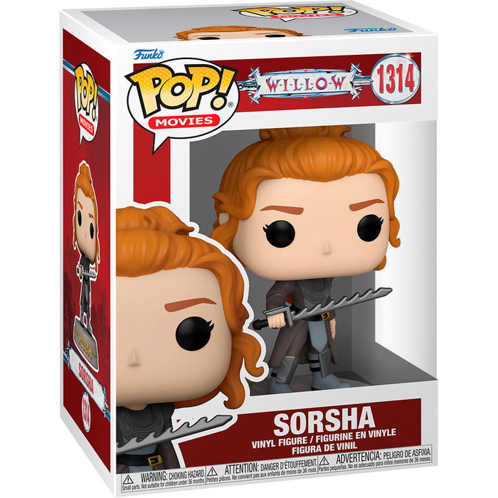 Funko POP! Vinyl - Willow - Sorsha - Figurine de collection de 9 cm avec fenêtre dans sa boîte cadeau Funko POP! Vinyl - Willow - Sorsha - Figurine de collection de 9 cm avec fenêtre dans sa boîte cadeau