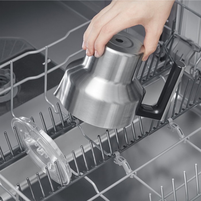 Severin Spuma 500 SM 3585 Mousseur à lait en acier inoxydable noir
