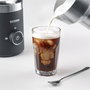 Severin Spuma 500 SM 3585 Mousseur à lait en acier inoxydable noir