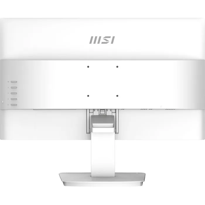 MSI PRO MP2412W - Écran PC 23,8" Full HD (FHD) 100Hz - Dalle VA 1ms - Confort visuel (Anti-lumière bleue) - HDMI, DisplayPort - Blanc