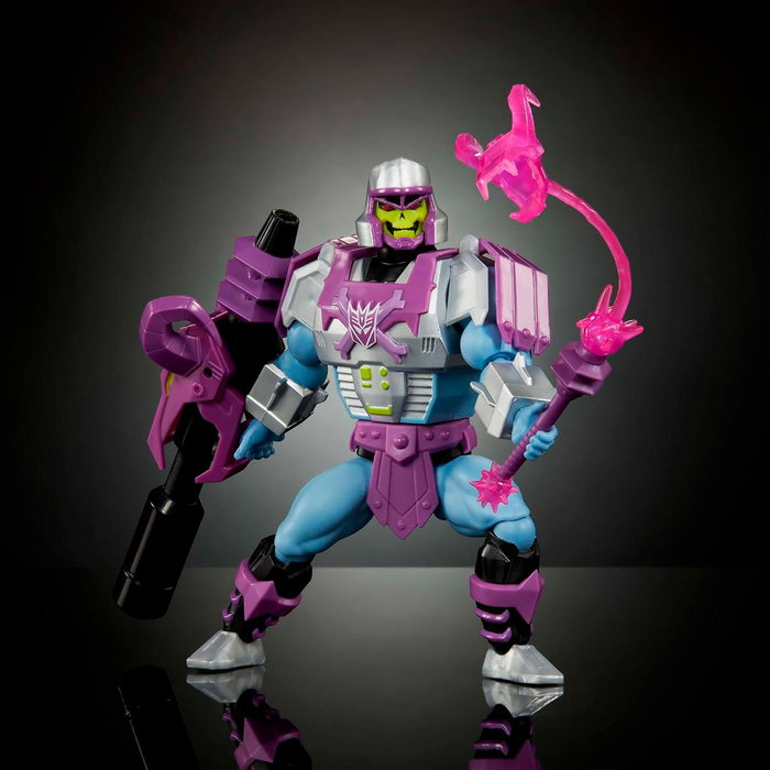 Mattel Masters of the Universe x Transformers - Figurine Armor Skeletor Megatron (Exclusivité Européenne) Mattel Masters of the Universe x Transformers - Figurine Armor Skeletor Megatron (Exclusivité Européenne)