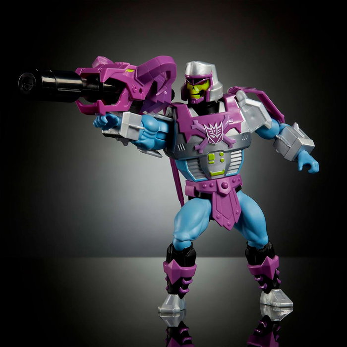 Mattel Masters of the Universe x Transformers - Figurine Armor Skeletor Megatron (Exclusivité Européenne) Mattel Masters of the Universe x Transformers - Figurine Armor Skeletor Megatron (Exclusivité Européenne)