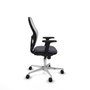 Piqueras y Crespo Chaise de Bureau 2D086N0 Gris foncé