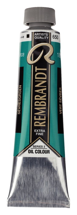 Rembrandt Peinture à l'huile Vert de Sèvres 650, 40 ml Rembrandt Peinture à l'huile Vert de Sèvres 650, 40 ml