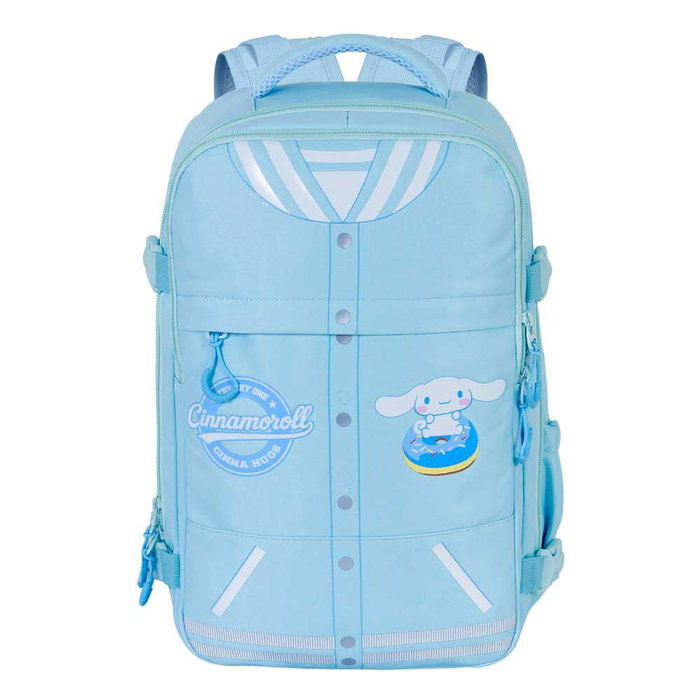 Karactermania Sac à dos Hello Kitty Cinnamoroll Varsity Bleu 40x20x25cm