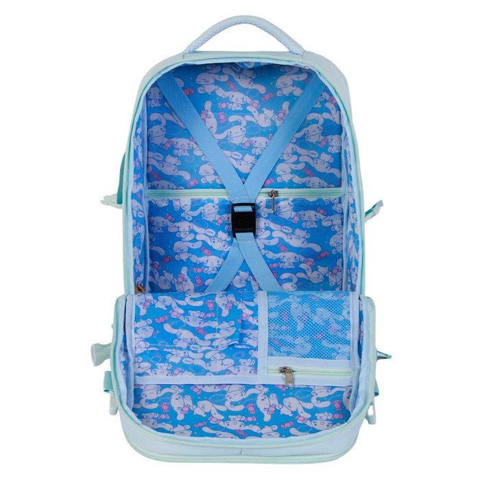 Karactermania Sac à dos Hello Kitty Cinnamoroll Varsity Bleu 40x20x25cm