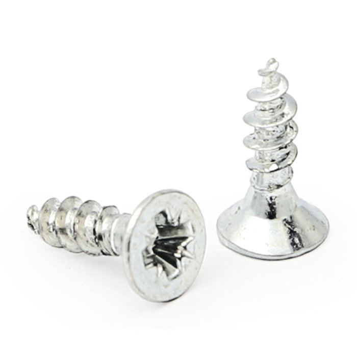 UCAFIX - Lot de 1000 vis à bois tête plate Pozidriv zincée DIN 7505-A - Acier - Longueur 30 mm, diamètre 5 mm UCAFIX - Lot de 1000 vis à bois tête plate Pozidriv zincée DIN 7505-A - Acier - Longueur 30 mm, diamètre 5 mm