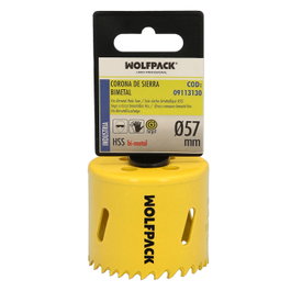 WOLFPACK LINEA PROFESIONAL Scie cloche bimétal Ø 57 mm