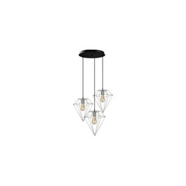 Elmas - 6298 Suspension Style Nordique Chrome 3xE27