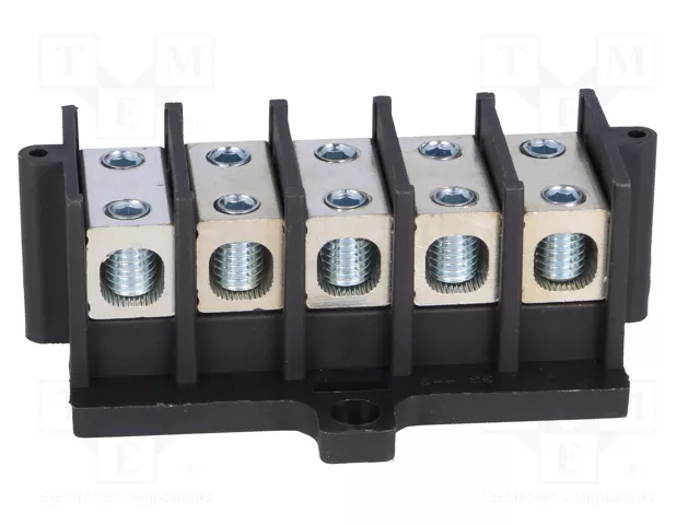 PAWBOL Barrette de jonction d'alimentation 150A noir