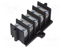 PAWBOL Barrette de jonction d'alimentation 150A noir