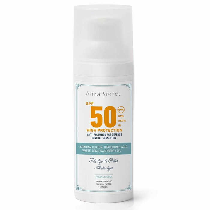 Alma Secret High Protection Crème Faciale SPF50