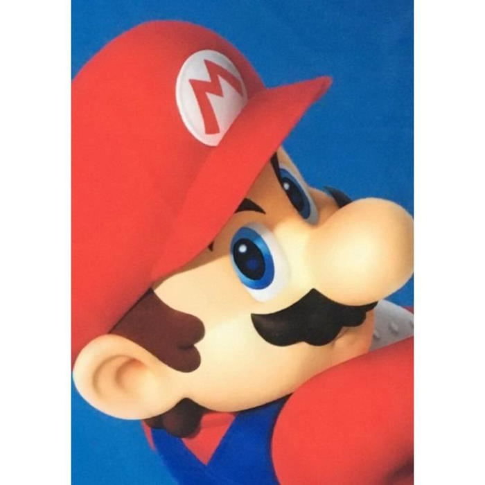 Mario Bros Plaid Sherpa Mario & Luigi 100 x 150 cm