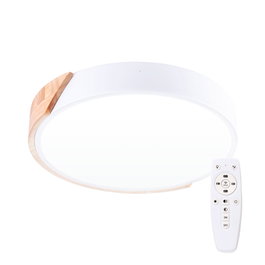 Lot de 2 plafonniers LED ronds bicolores « Veronica » 18 W 1 800 lm CCT