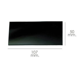 WOLFPACK LINEA PROFESIONAL Cristal Oscuro 107x50 mm. DIN11