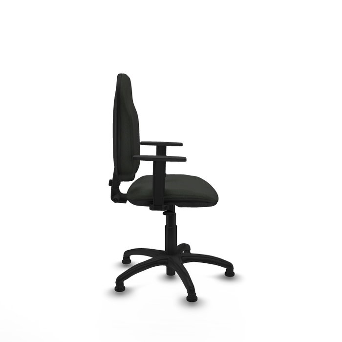 PIQUERAS Y CRESPO Chaise de bureau Algarra, Tissu Noir, Accoudoirs 1D PIQUERAS Y CRESPO Chaise de bureau Algarra, Tissu Noir, Accoudoirs 1D