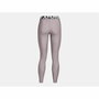 Leggings de Sport pour Femmes Under Armour Hg Authentics Gris Blanc