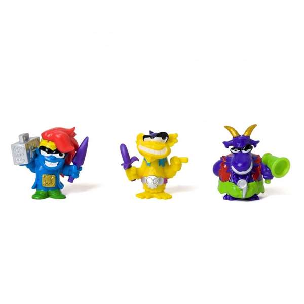 Magic Box Pack de 4 figurines Piratix Golden Treasure - Inclut 3 figurines Piratix et 1 figurine Piratix Sorpresa