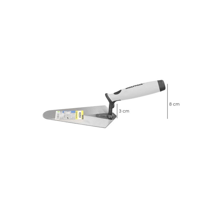 WOLFPACK LINEA PROFESIONAL Truelle Maurer Gummy-grip 348 160mm